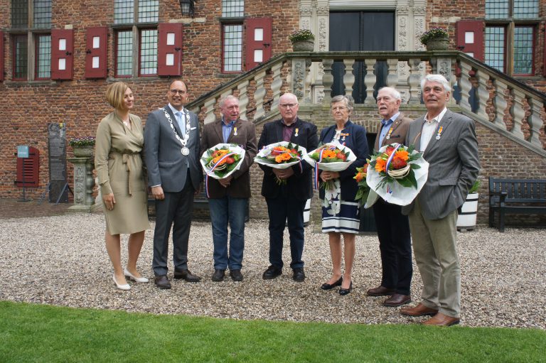 Vijf koninklijke onderscheidingen in Montferland