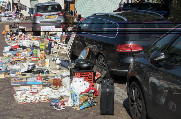 Ruim honderd auto’s openen in Pannerden de kofferbak