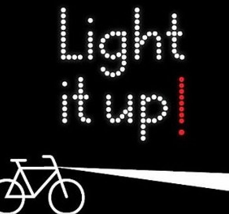 ‘Light it up!’: Fiets met verlichting