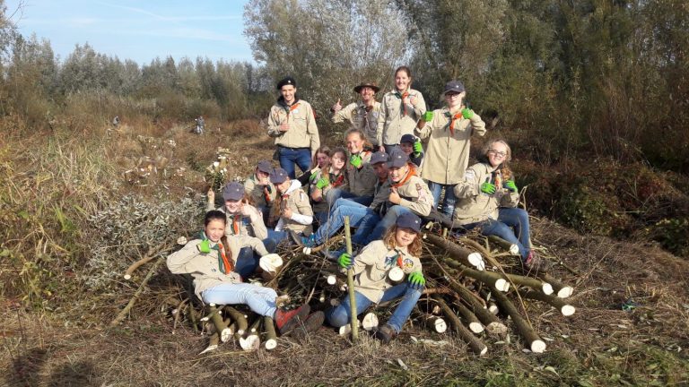 Sportieve Natuurwerkdag: wilgen knotten en bootcamp in het landschap