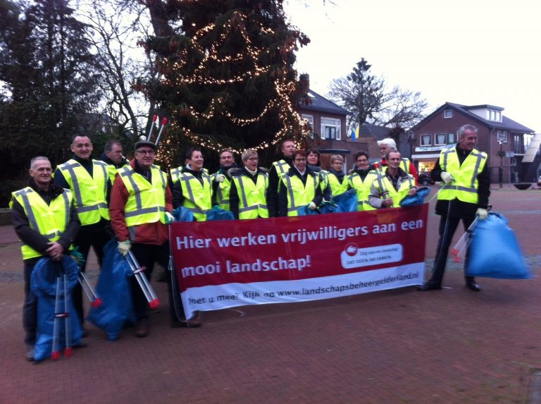 Zwerfafvalbrigade Wehl start met record aantal deelnemers!