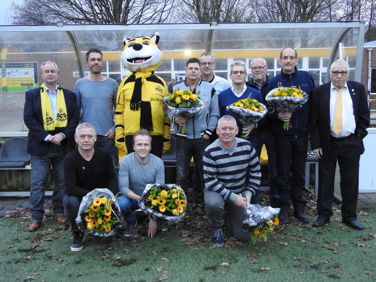 Huldiging jubilarissen nieuwjaarsreceptie DCS