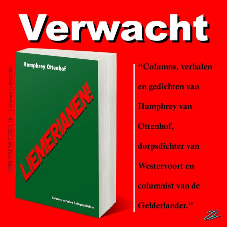 Boekpresentatie van LIEMERIANEN! van Humphrey Ottenhof bij Rebers Boek in Zevenaar