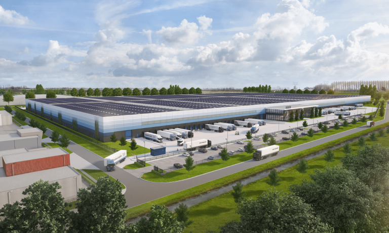 GOLDBECK start namens Gazeley met  bouw groot logistiek centrum in Zevenaar