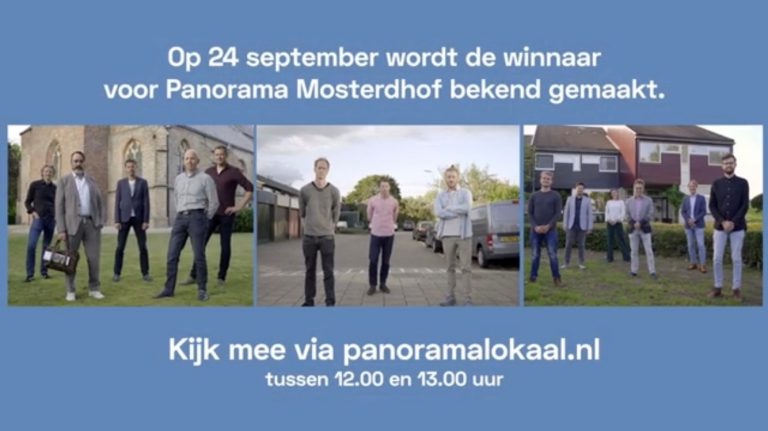 Ontknoping ontwerpwedstrijd Panorama Mosterdhof