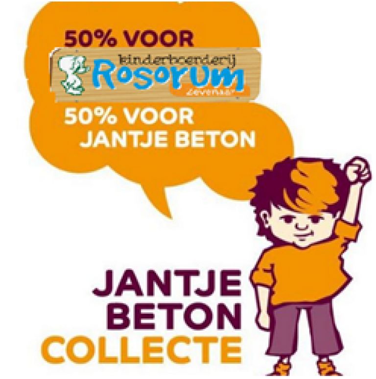 Kinderboerderij Rosorum collecteert voor Jantje Beton