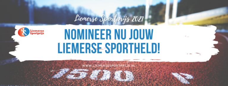 Nomineer je Liemerse sportheld van 2020 en 2021!