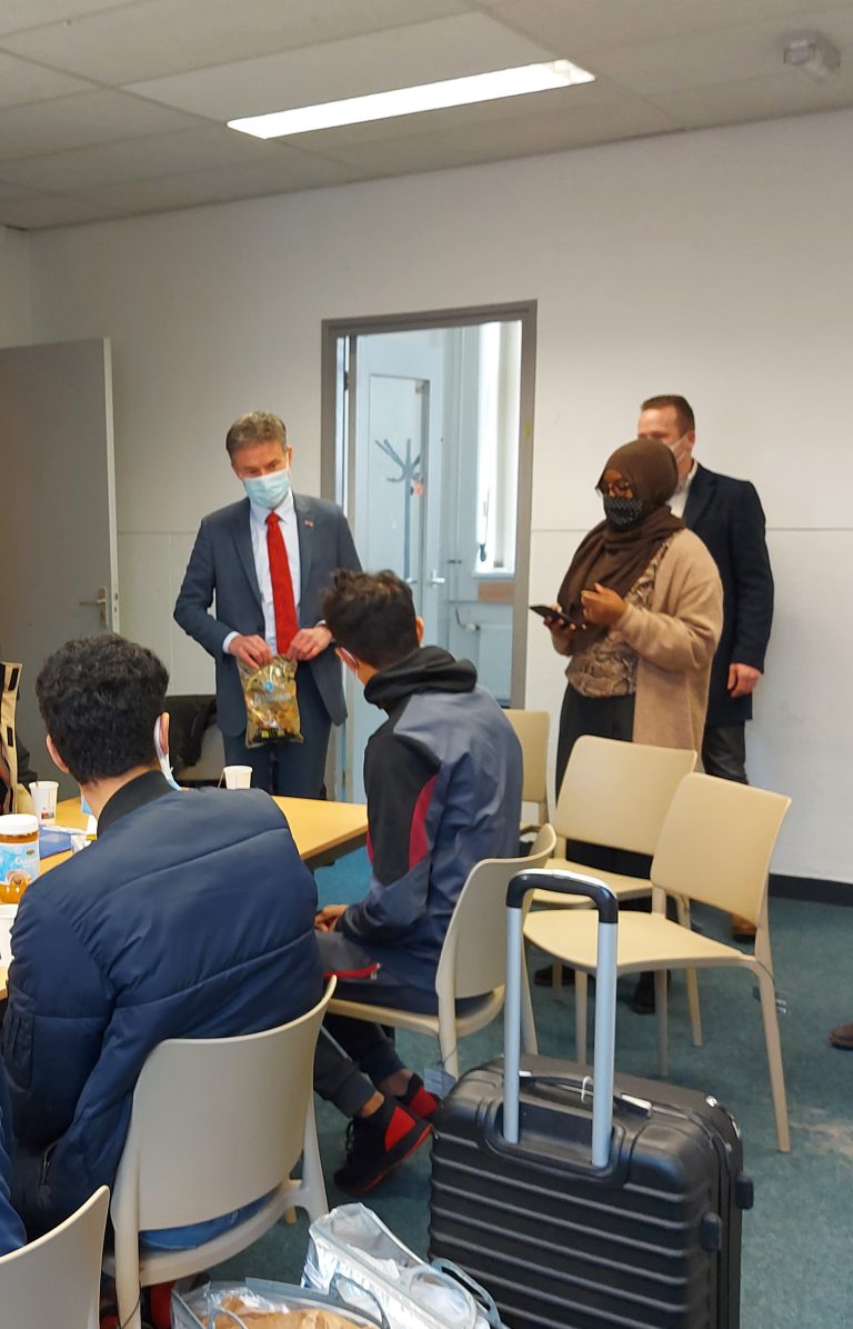 Eerste asielzoekers gearriveerd in Regina Pacis in Duiven