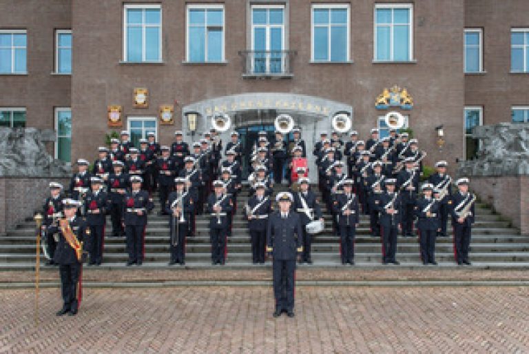 Wereld primeur met de Marinierskapel in Westervoort