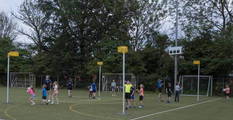 MIX korfbaltraining voor de jeugd uit de Liemers