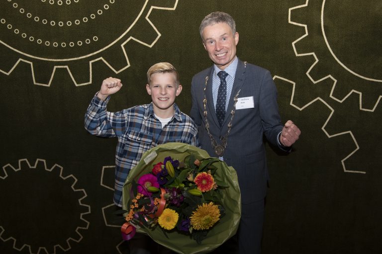 Joep Seijnaeve kinderburgemeester gemeente Duiven