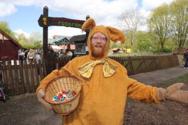 Paaseieren zoeken bij Kinderboerderij Rosorum in Zevenaar