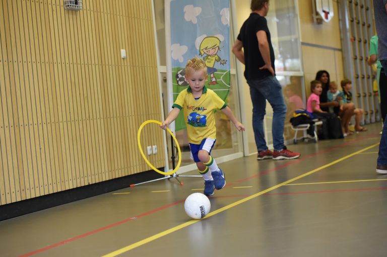 Voetjebal voor peuters en kleuters start in de Liemers (Locatie Zevenaar)